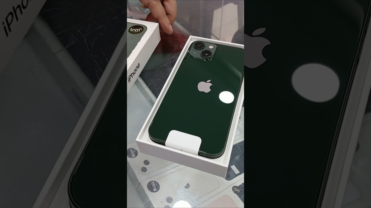 Unboxing iPhone 13 Green 