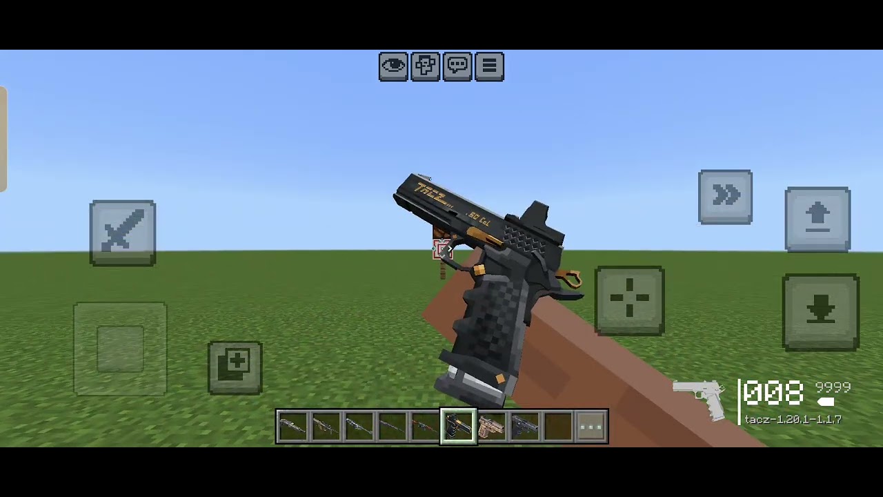 unofficial TACZ new gen 2 v1 | add-on Minecraft bedrock | showcase 