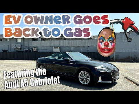 Rivian Gave Me An Audi A5 Cabriolet Loaner My Experience Driving From Electric To Gas