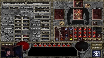 Almost! Diablo "The Hell" Mod v1.216 Paladin Single Player (Purgatory) Playthrough Part 75