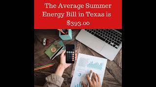 What's the average Summer Electric Bills running where you live? $300? $400? $800? OUCH!