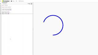 Trinket Python Turtle Lesson: Draw a Circle