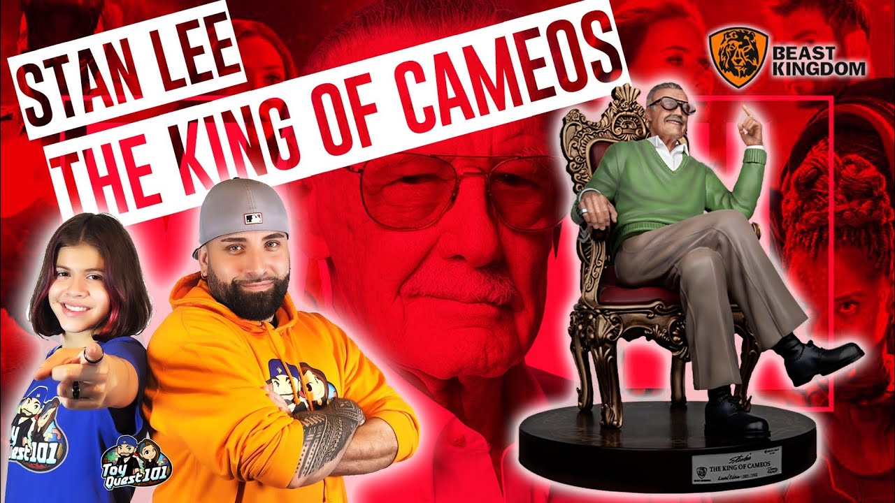 Stan Lee King of Cameos Master Craft Statue by Beast Kingdom unboxing & Review