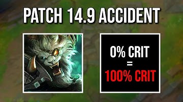 How Riot accidentally broke Rengar (HILARIOUS)