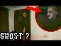 Ghost caught on camera  found creepy lady sitting at cemetery