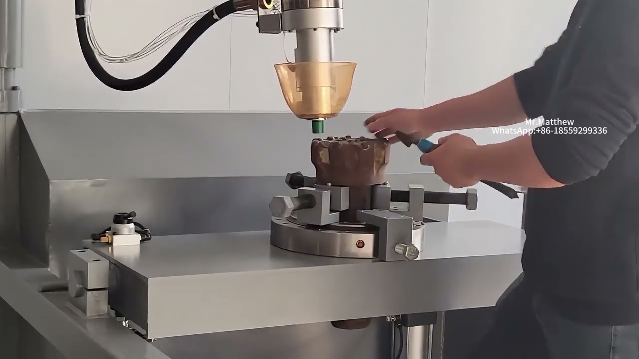 Electric Button Bit Grinder