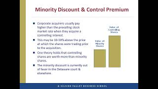 Understanding Control Premium vs. Minority Discount in Corporate Acquisitions