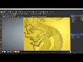3d relief and toolpath generation of greyscale image in artcam