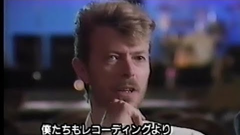 Tin Machine NHK TV Interview 1989