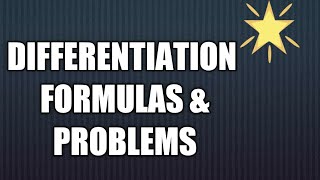 Differentiation formulas and basic problems screenshot 5