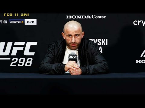 Alexander Volkanovski Post-Fight Press Conference  UFC 298