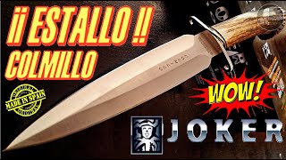 Increíble Este Cuchillo Es Muy Raro Y Brutal Joker Colmillo Te Deja Sin Palabras