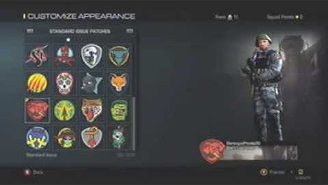 COD Ghosts- Character Customization