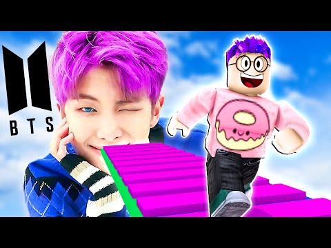 Can You Beat This BTS ROBLOX GAME!? (BTS OBBY)