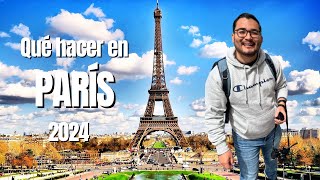 PARIS  Qué HACER y VER CAMINANDO en tu primera visita | FRANCIA  parís 2024
