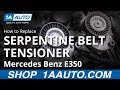 How to Replace Serpentine Belt Tensioner 2009-16 Mercedes E350