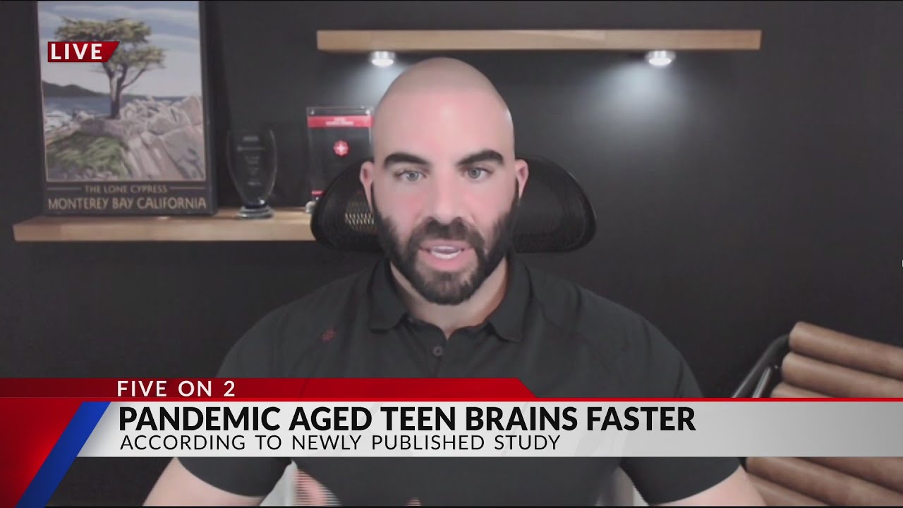 Study: Pandemic stress physically aged teen brains