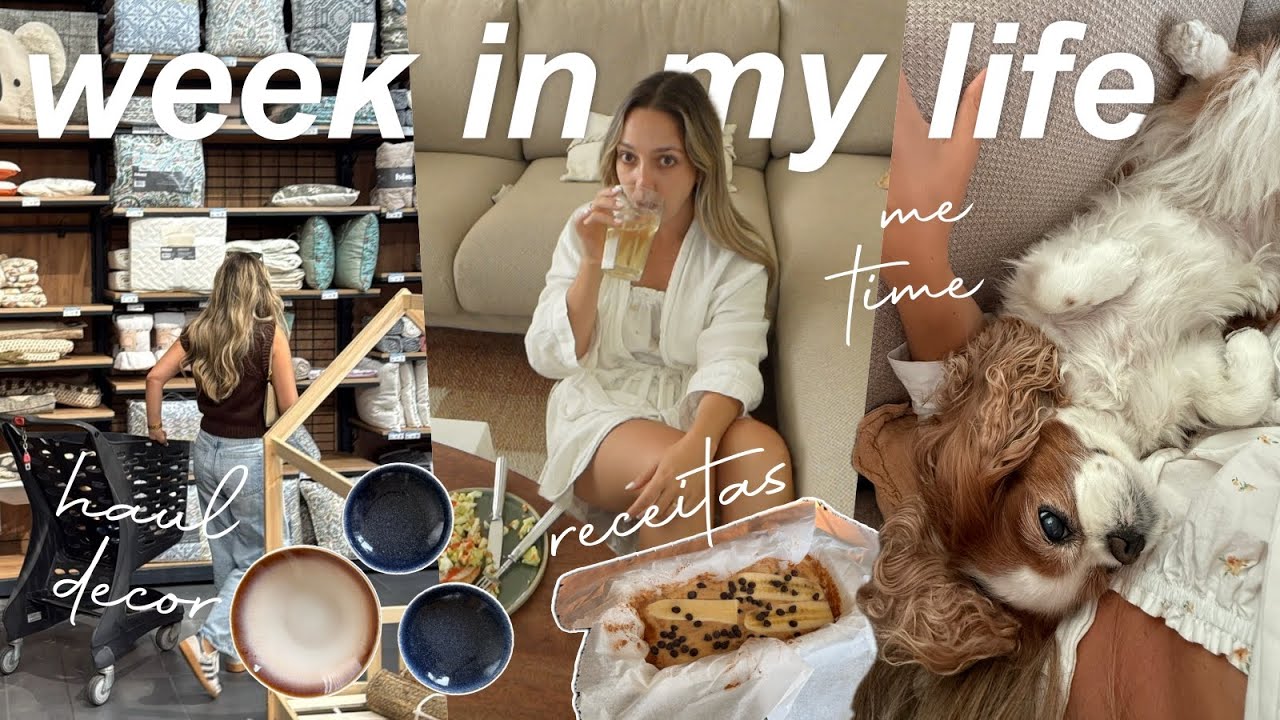 HOME ALONE VLOG - muita conversa & compras decor