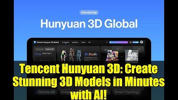 Tencent Hunyuan 3D: Create Stunning 3D Models in Minutes with AI!