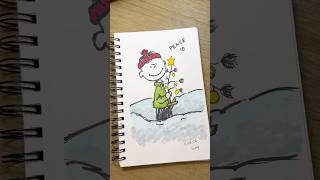 Doodle of the day #doodle #shortsfeed #snoopy #charliebrown