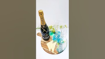 Resin Serving food tray #resincreations #resinepoxy #resintutorial #personalisedgifts #handmadegifts