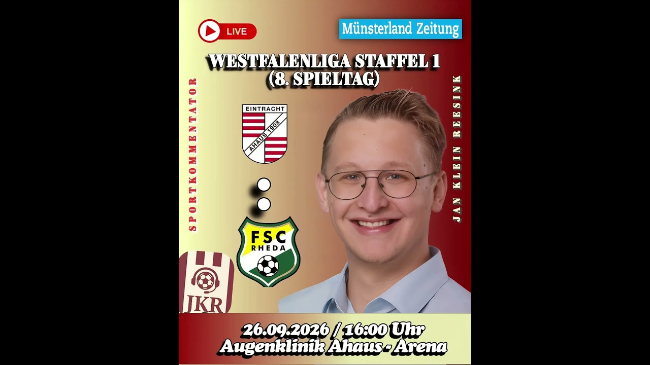 LIVE-Kommentar von Sportkommentator Jan Klein Reesink