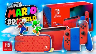 Nintendo Switch RED AND BLUE EDITION Review PLUS Super Mario 3D World screenshot 4