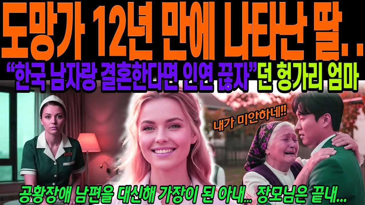 [해외감동사연] 12년 만에 찾은 처가… 반대하던 장모님이 준비한 ‘눈물의 결혼식’, 헝가리 여성의 고백