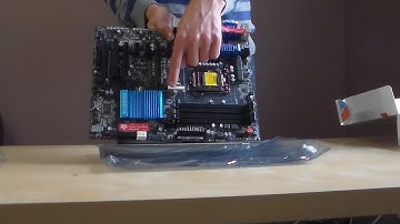 Gigabyte GA-Z77X-UD3H Motherboard Unboxing 1155 Ivy Bridge