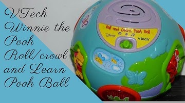VTech Winnie the Pooh Roll/crowl and Learn Pooh Ball #vtechtoy #vtechwinniethepooh #vtechball