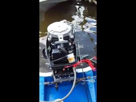 установка дистанционного управления на лодочный мотор honda