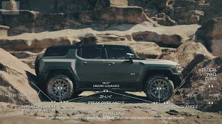 Hummer EV SUV 2024 - crazy CRAB Walk, impressive TURNING Radius & Extraction mode (off-road)