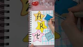 easy front page idea: Art #art #frontpage #diy #viral #shorts