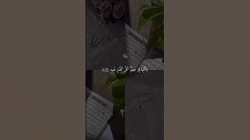 سورة ق 💙 #قرآن #حالات #حالات_دينية #حالات_واتس #حالات_واتساب #مشاري_العفاسي #ماهر_المعيقلي