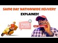 How to Offer Same-Day Nationwide Free Delivery (For Ecommerce)