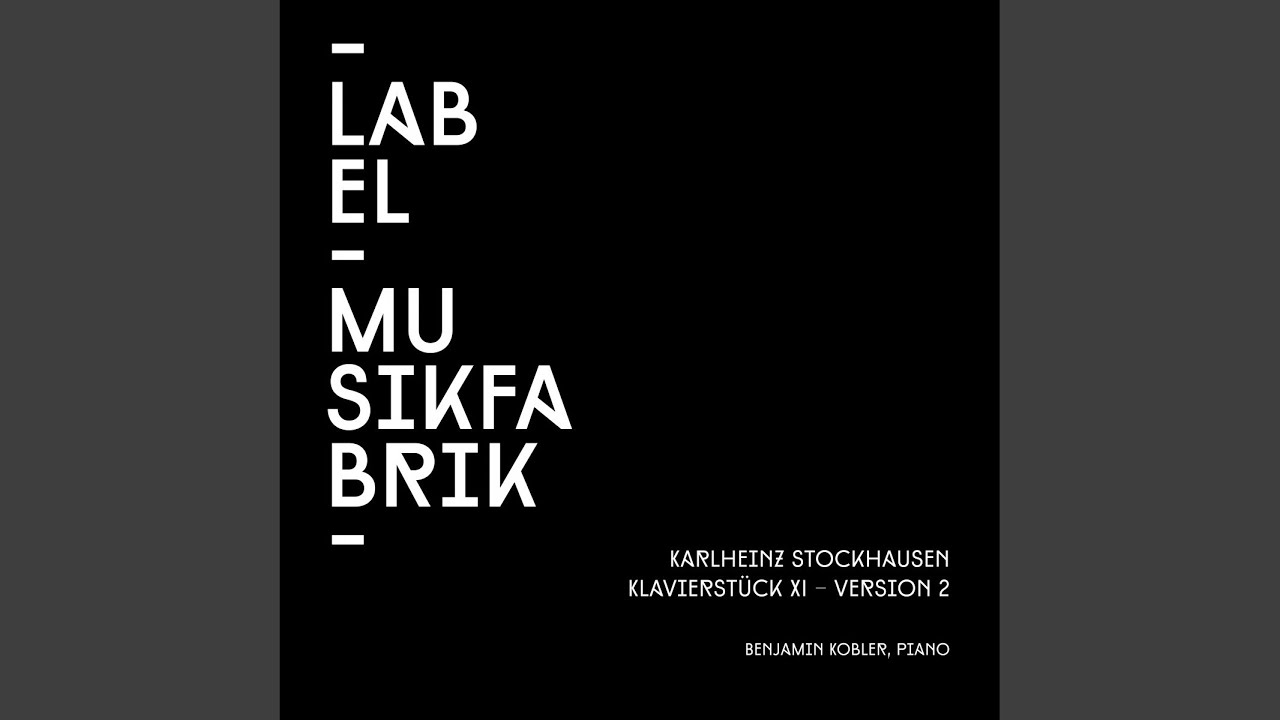 Klavierstück XI (Version 2)