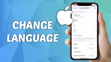 How to Change the Language on your iPhone! (2025)