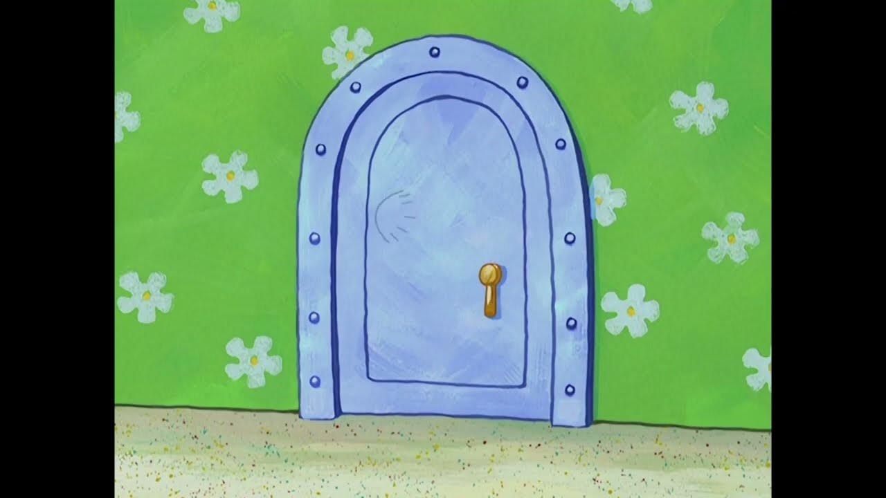 SpongeBob Knocking his Steel Door Hard Enough to Bend It for 10 Hours