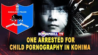 ONE ARRESTED FOR CHILD PORNOGRAPHY IN KOHIMA