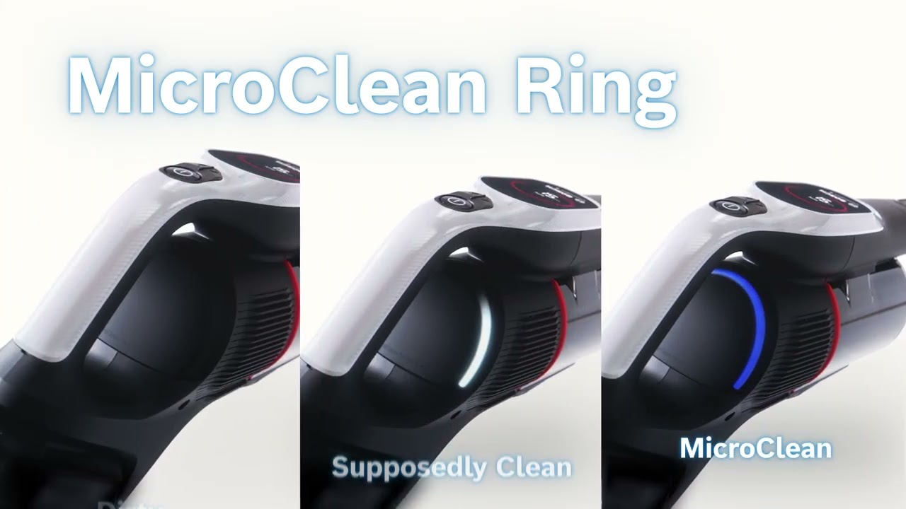 How MicroClean works on Unlimited 9 cordless vacuums