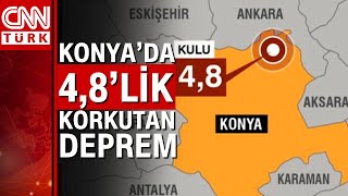 Konyada 48 Büyüklüğünde Deprem Ankara Ve Çevre Illerden De Hissedildi