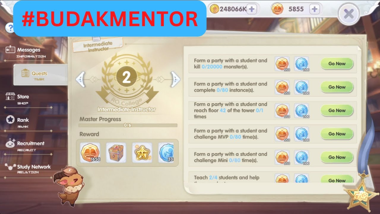 Quest mentor yang syulittt - YouTube