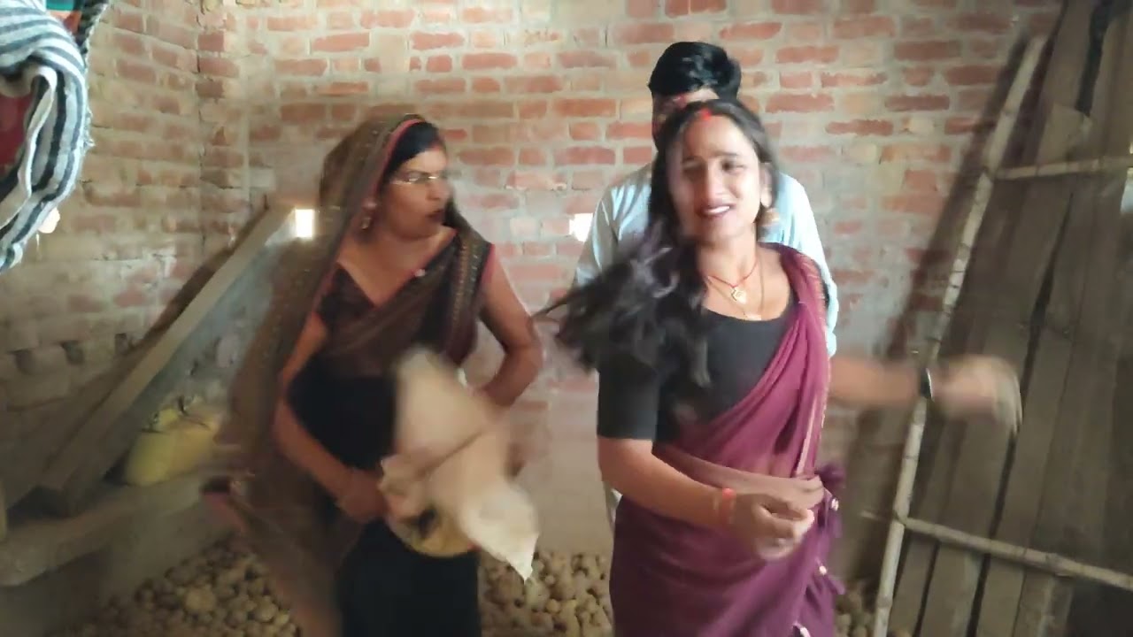 आलू के बटवारा में हुआमारपीट#