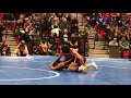 Emily Mendez of Othello v Melanie Flores of ML in 105 finals at Region 4