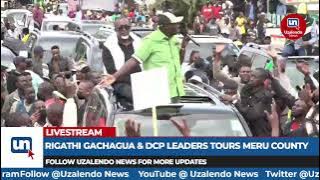 Rigathi Gachagua's Speech In Nkubu During His Tour in Meru County -FULL SPEECH