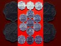 commemorative coin collection #silver collection jewellery #10rupee coin platinum Jubilee value coin