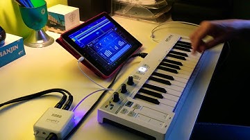 010 - Korg Gadget (Chicago, Helsinki, Kiev, Brusells) with Keystep (18.11.18)