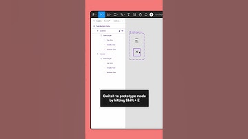 Create a hamburger menu transition in Figma #shorts