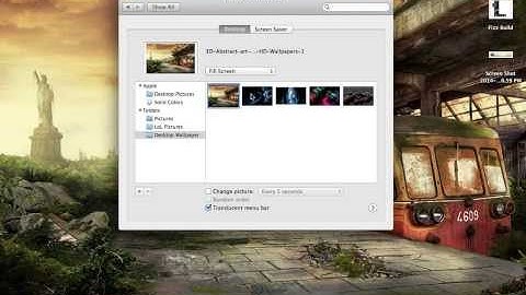 How to Make Desktop Slideshow Mac