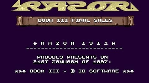 [Hetero / Razor 1911] - Razor 1911 Intro #09